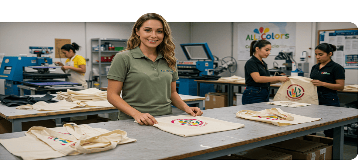 Textiles&nbsp;-&nbsp;Bolsas de tela personalizadas
