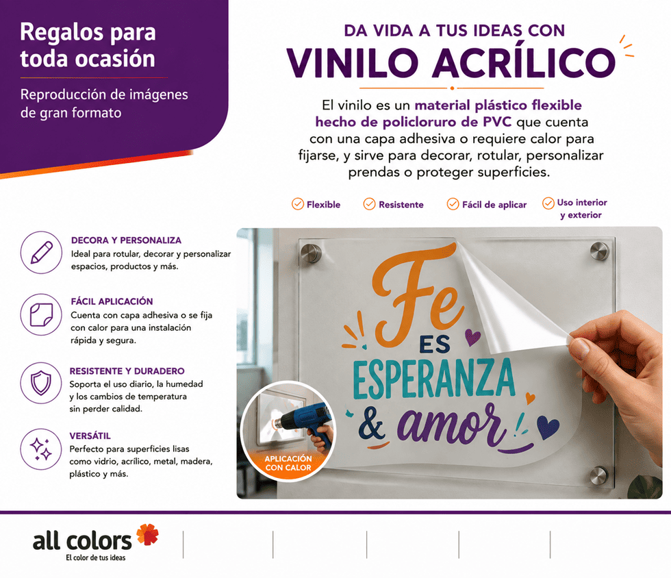 En Vinilo + Acrílico